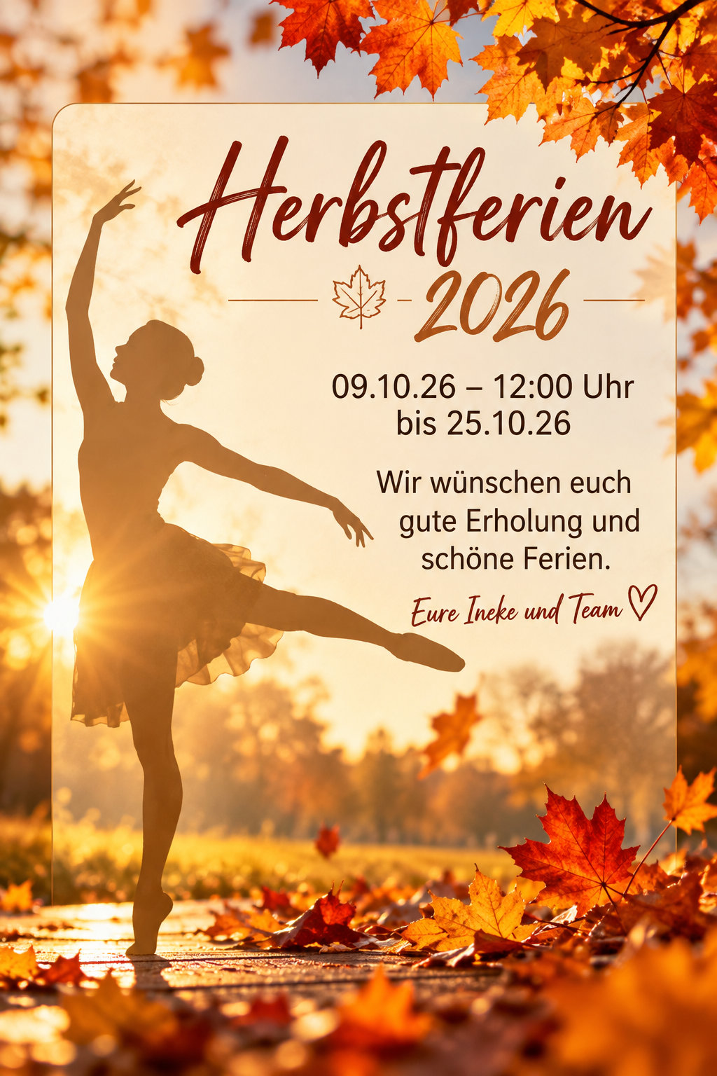 Herbstferien 2026 Herbstferien 2026